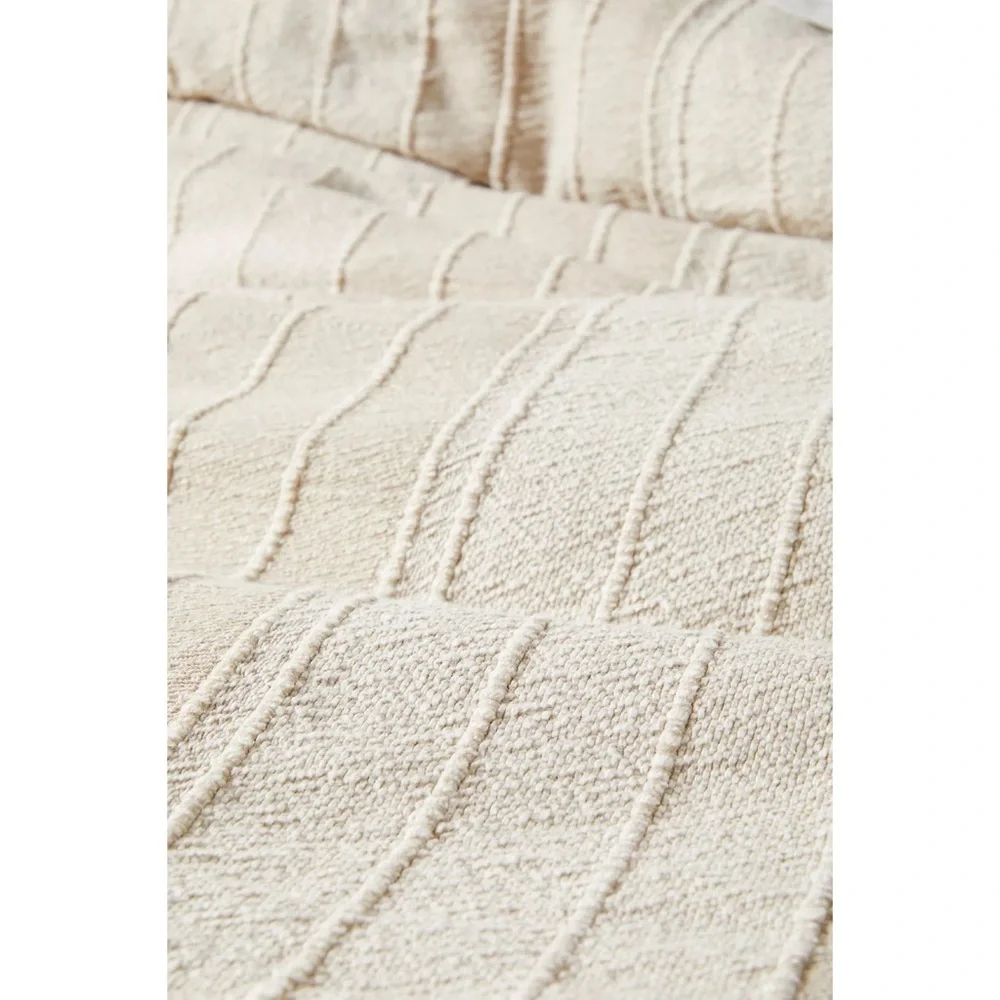 Anthropologie Woven Etta Duvet Cover Only